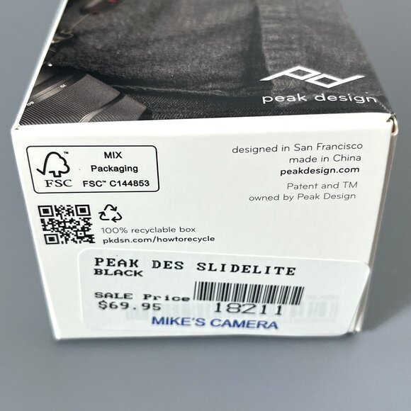 Peak Design Slide Lite Camera Sling Strap Quick Connect Brand New - Picture 7 of 10